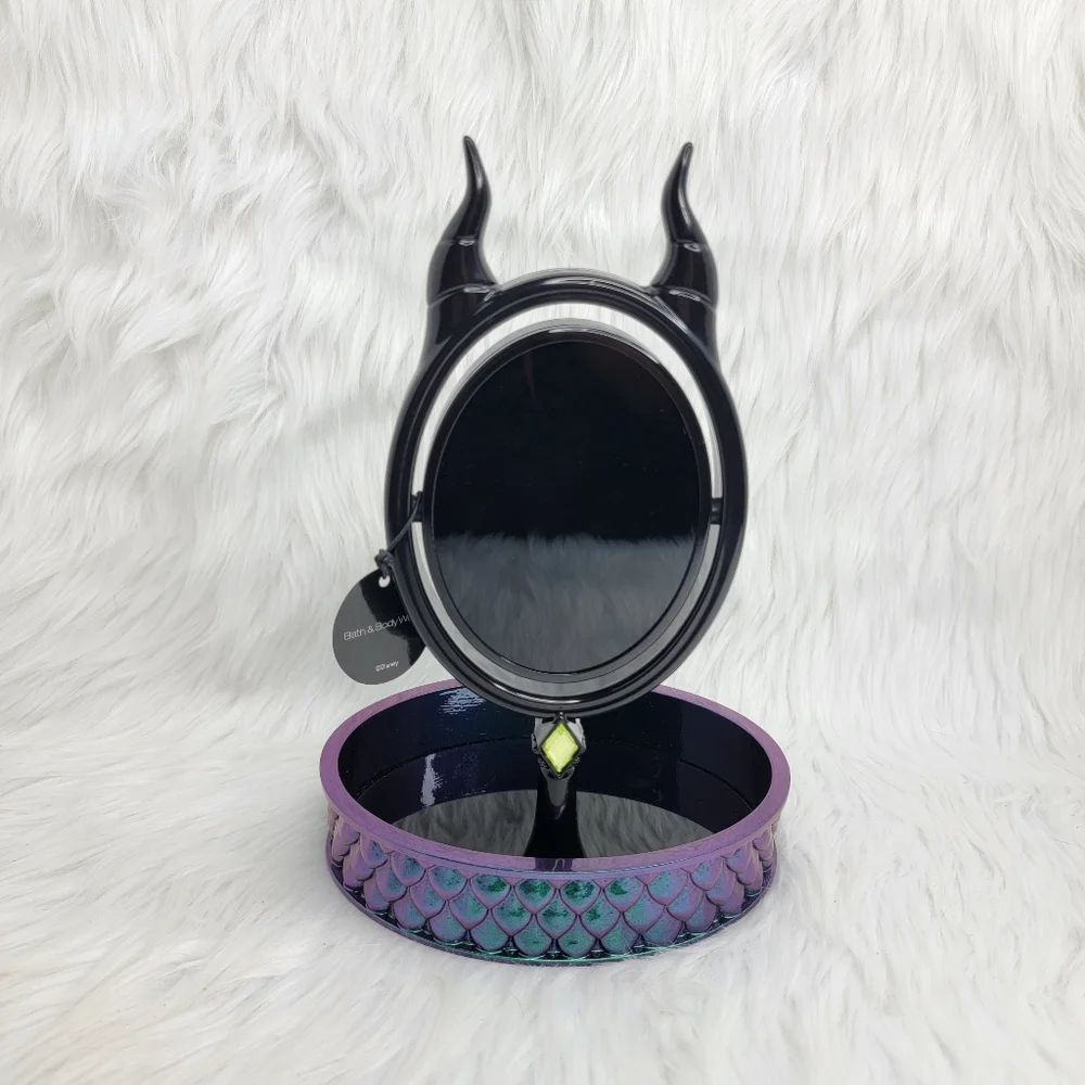 Bath & Body Works Villains Maleficent Mirror Body Care Tray Limited Edition.